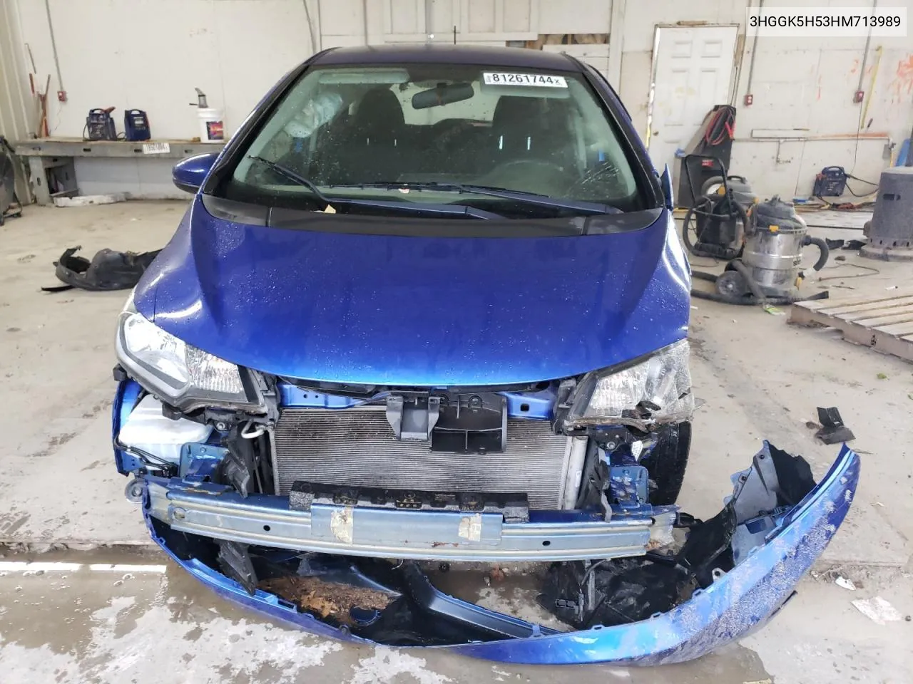 2017 Honda Fit Lx VIN: 3HGGK5H53HM713989 Lot: 81261744