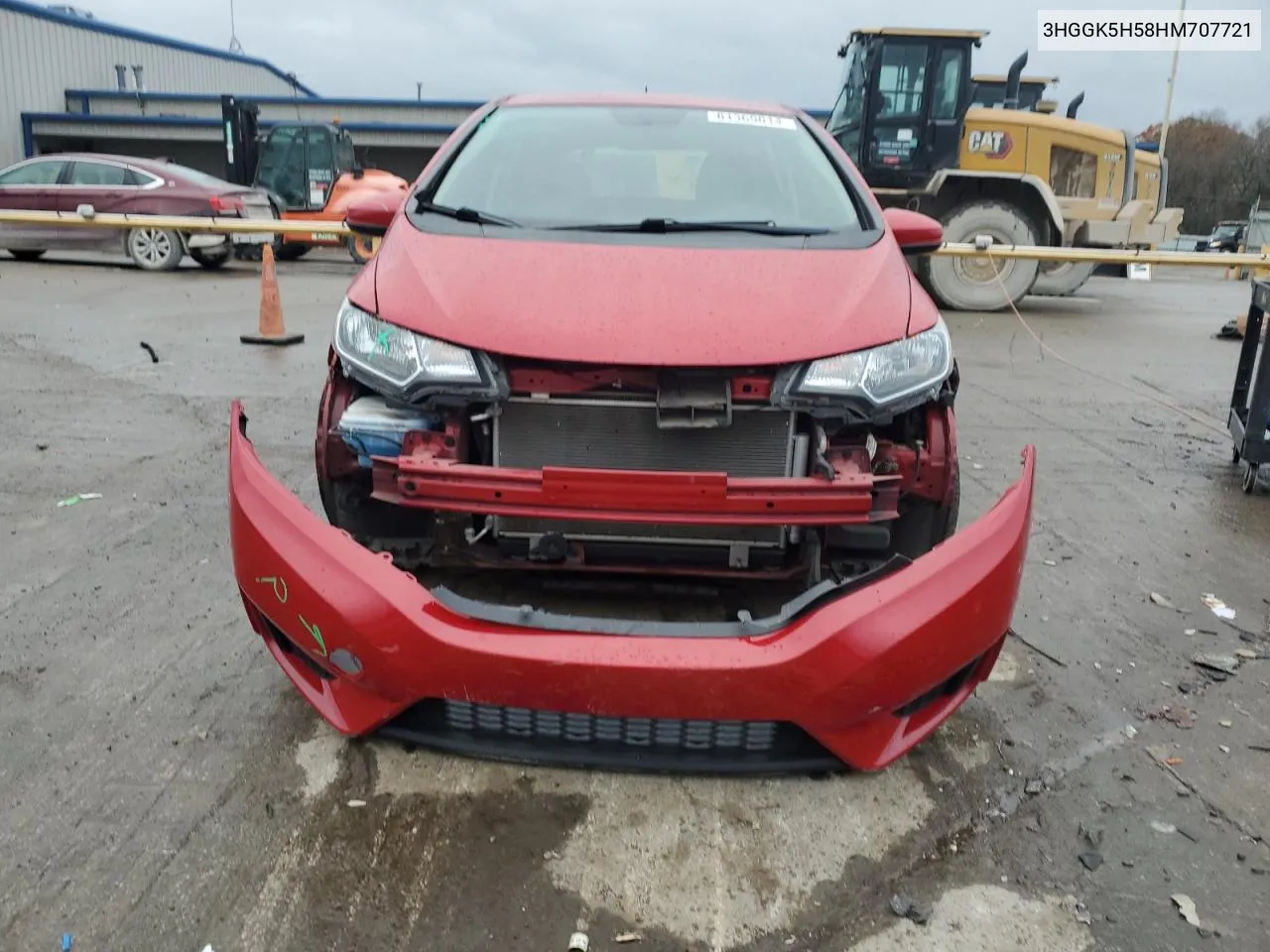 3HGGK5H58HM707721 2017 Honda Fit Lx