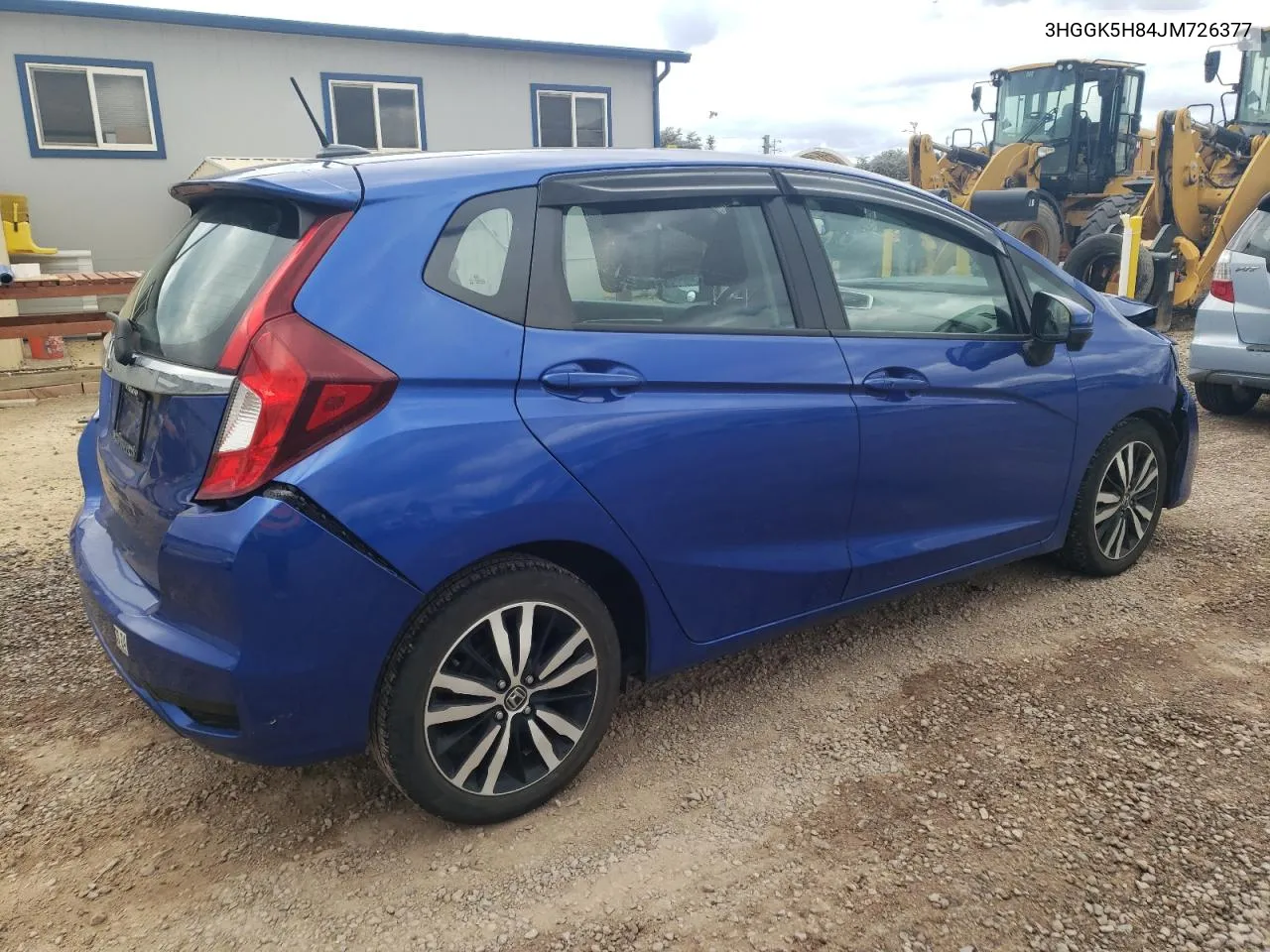 2018 Honda Fit Ex VIN: 3HGGK5H84JM726377 Lot: 45337294