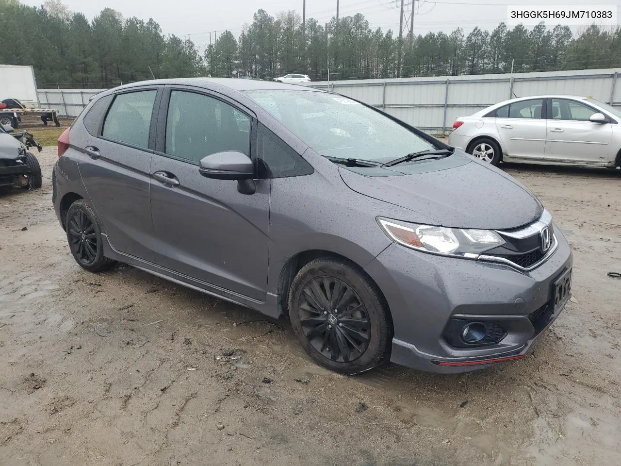 3HGGK5H69JM710383 2018 Honda Fit Sport