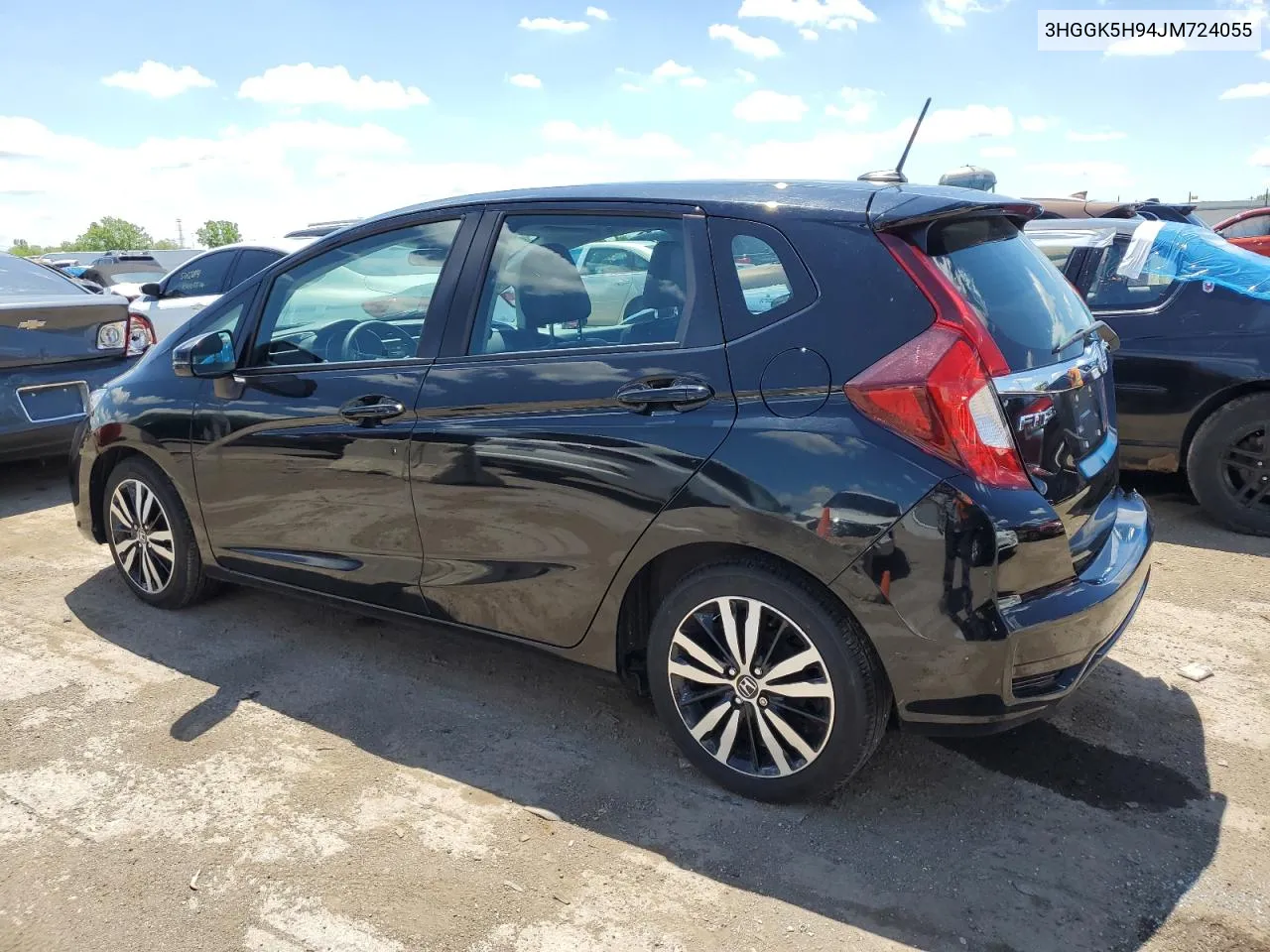 2018 Honda Fit Ex VIN: 3HGGK5H94JM724055 Lot: 55837744