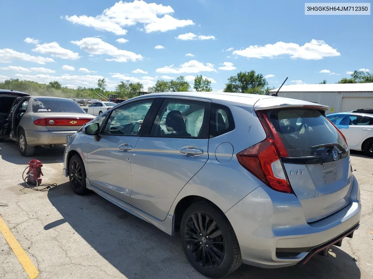 2018 Honda Fit Sport VIN: 3HGGK5H64JM712350 Lot: 58292094