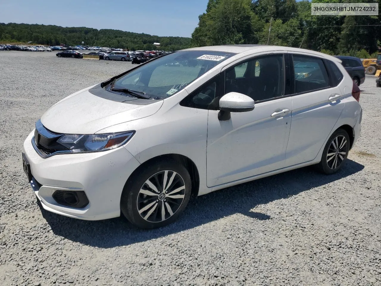 2018 Honda Fit Ex VIN: 3HGGK5H81JM724232 Lot: 61602204