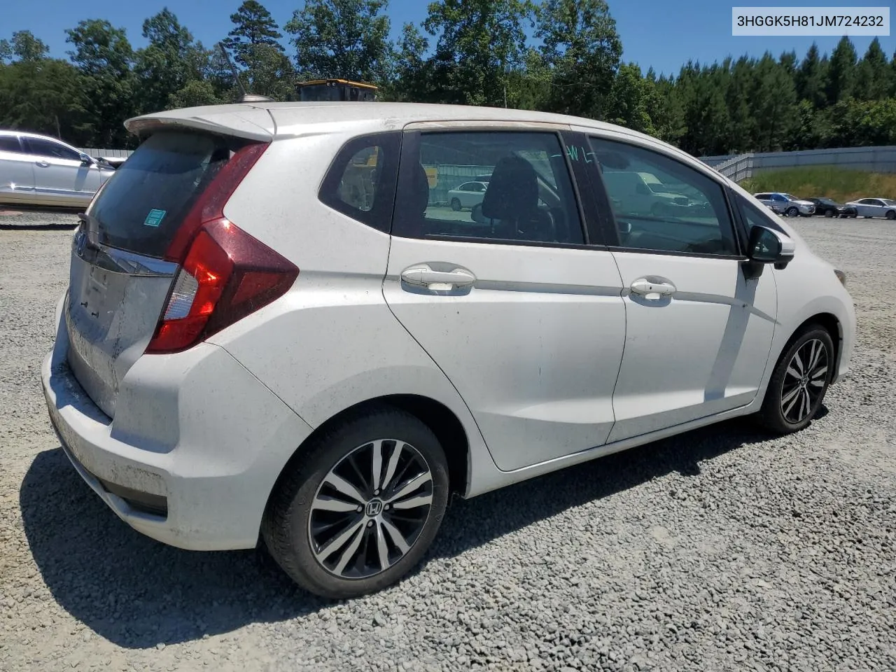 2018 Honda Fit Ex VIN: 3HGGK5H81JM724232 Lot: 61602204