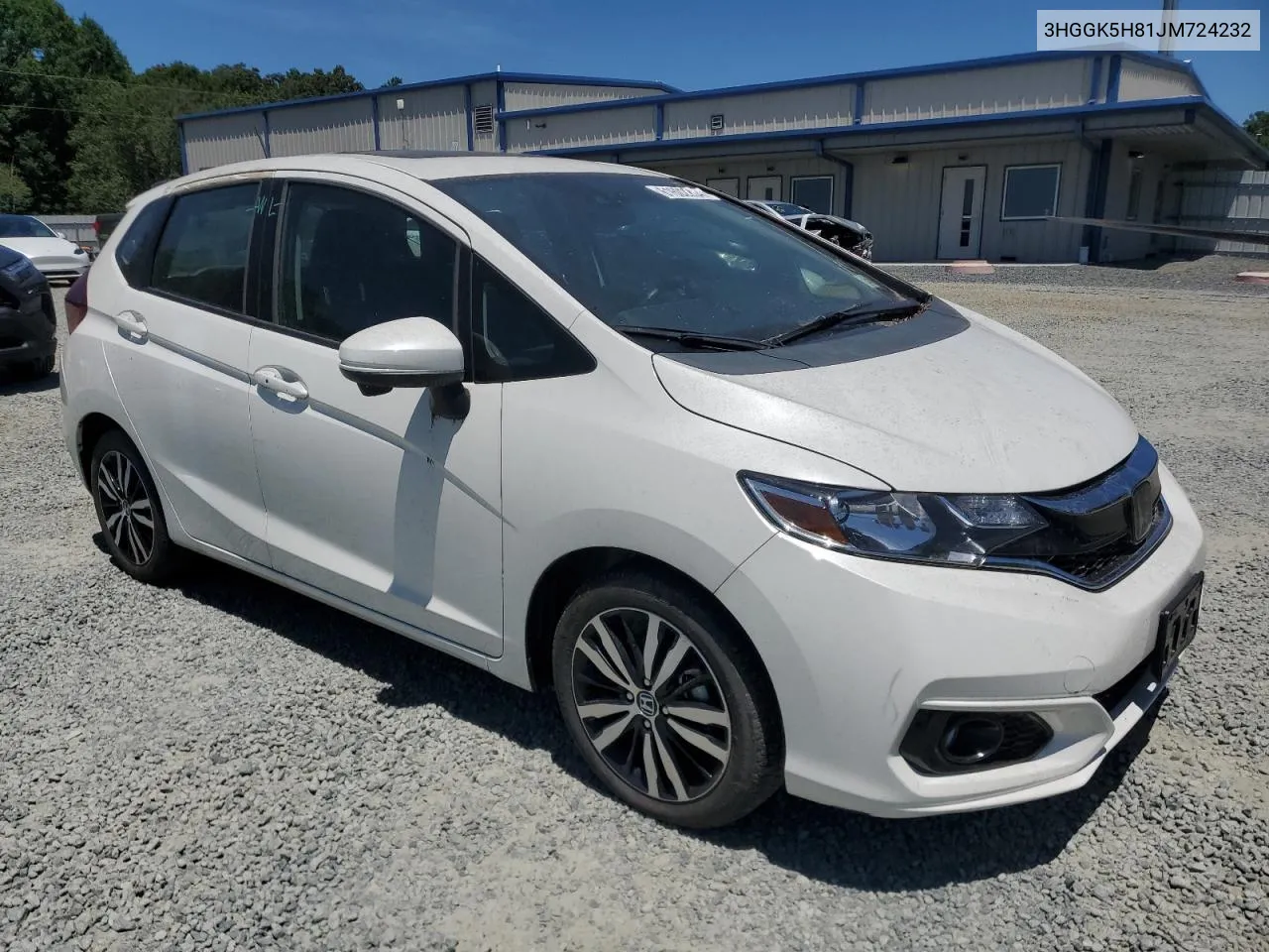 2018 Honda Fit Ex VIN: 3HGGK5H81JM724232 Lot: 61602204