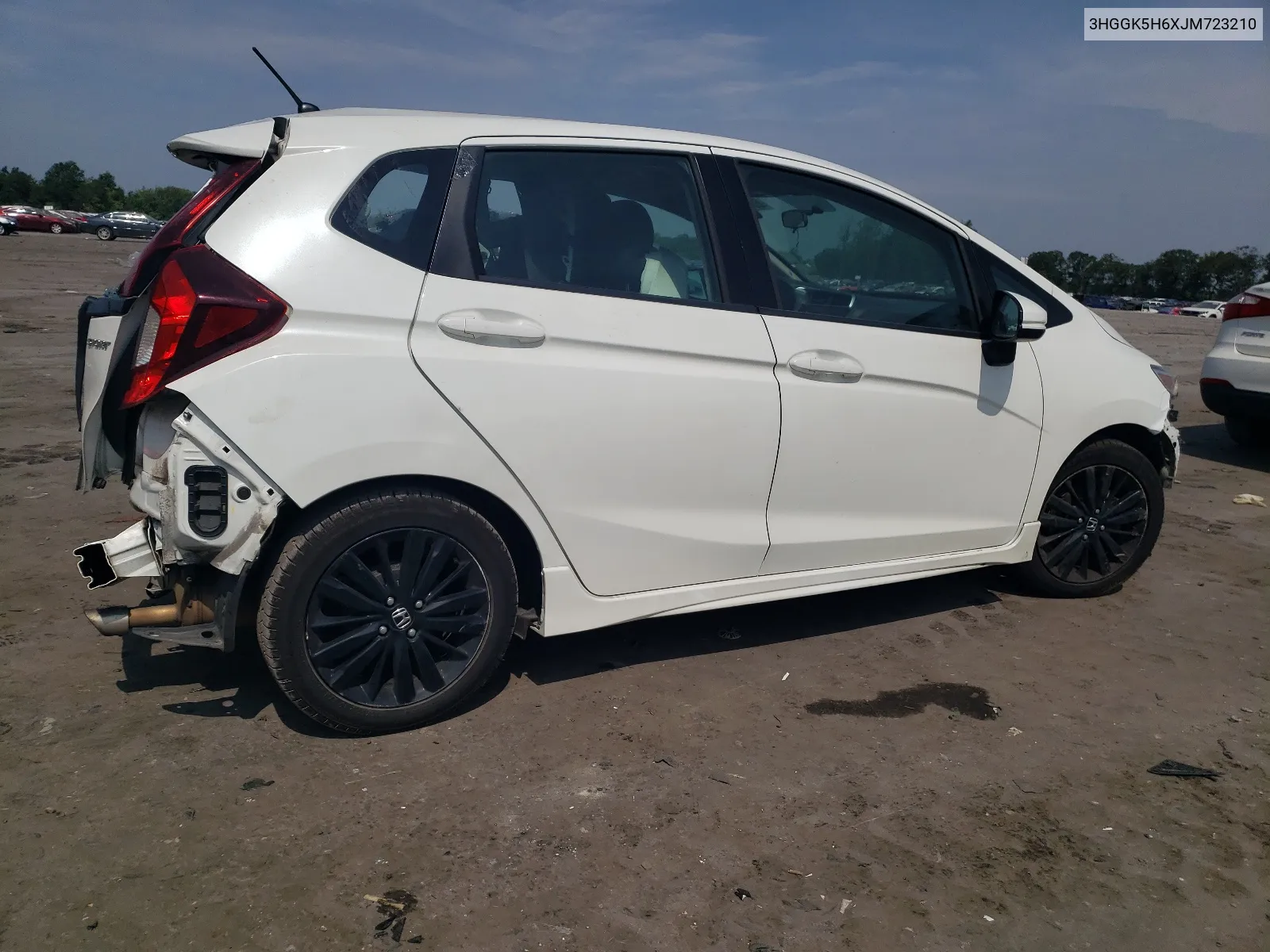 3HGGK5H6XJM723210 2018 Honda Fit Sport