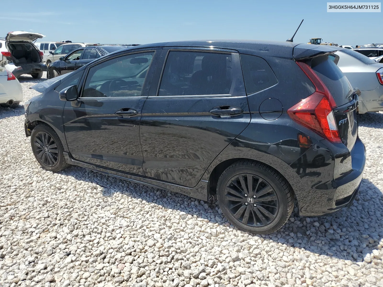 2018 Honda Fit Sport VIN: 3HGGK5H64JM731125 Lot: 65758854