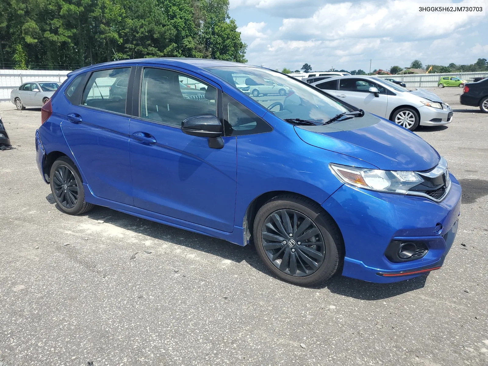 2018 Honda Fit Sport VIN: 3HGGK5H62JM730703 Lot: 67416074