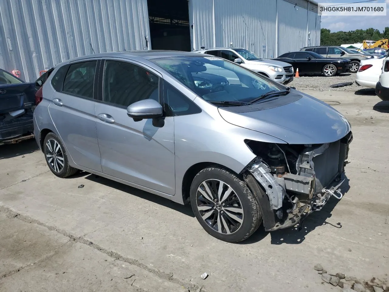 2018 Honda Fit Ex VIN: 3HGGK5H81JM701680 Lot: 67847944