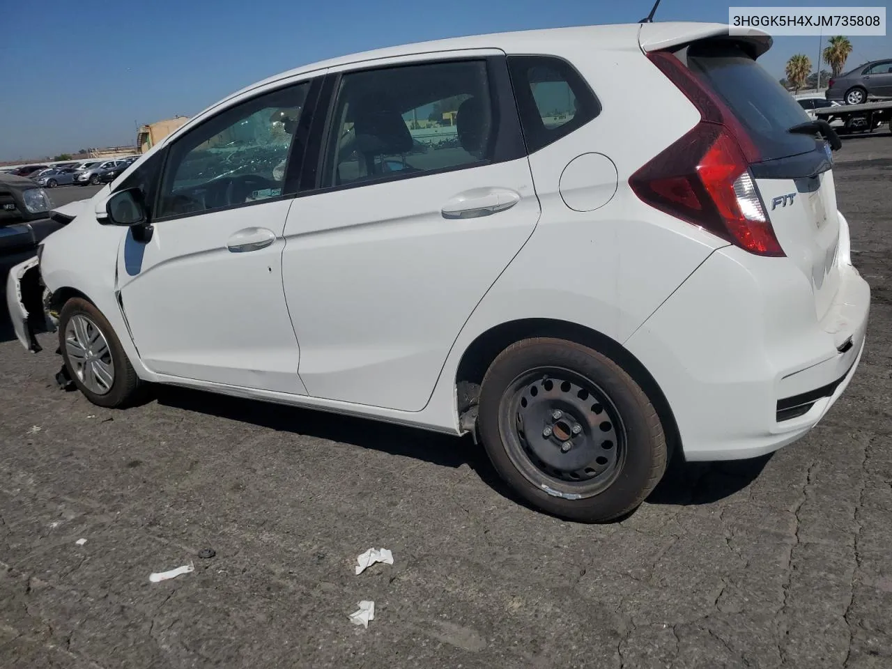 2018 Honda Fit Lx VIN: 3HGGK5H4XJM735808 Lot: 68891544