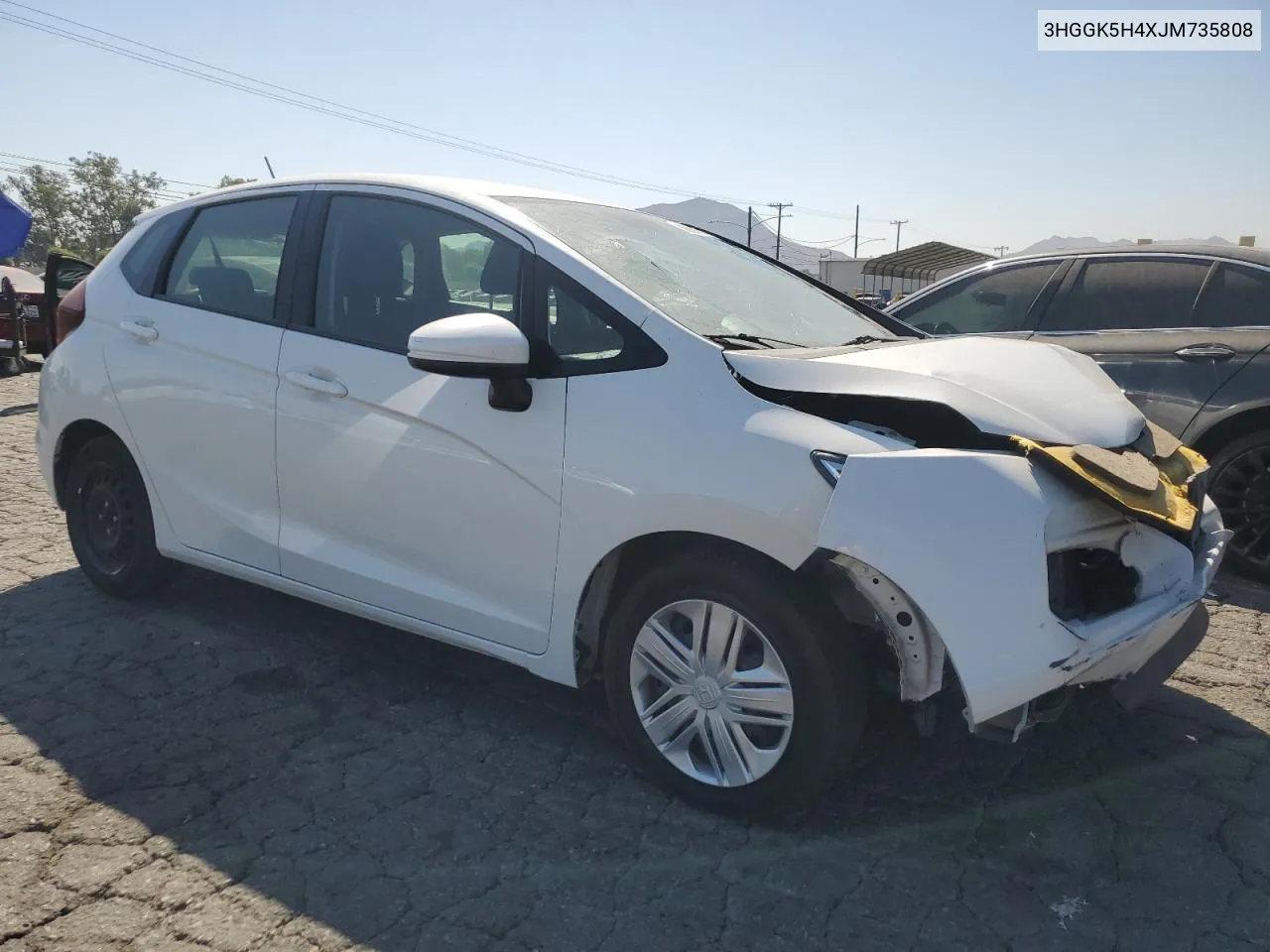 2018 Honda Fit Lx VIN: 3HGGK5H4XJM735808 Lot: 68891544