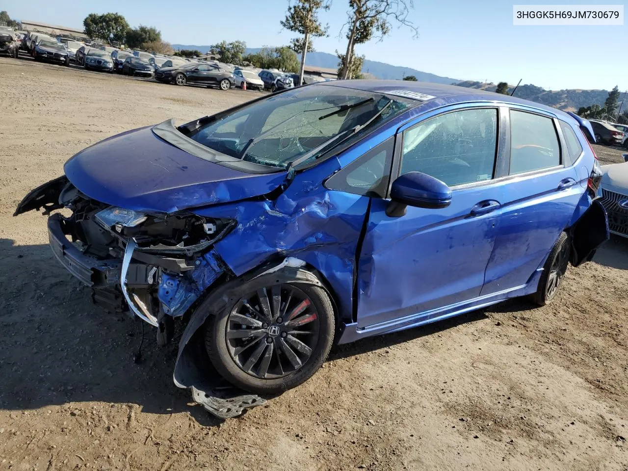 2018 Honda Fit Sport VIN: 3HGGK5H69JM730679 Lot: 69147174