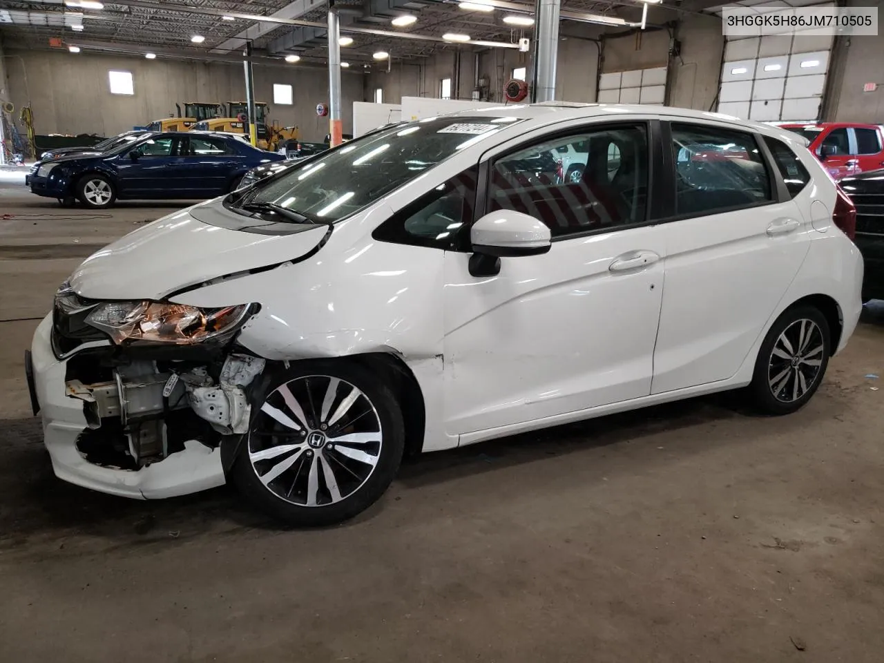 2018 Honda Fit Ex VIN: 3HGGK5H86JM710505 Lot: 69217244