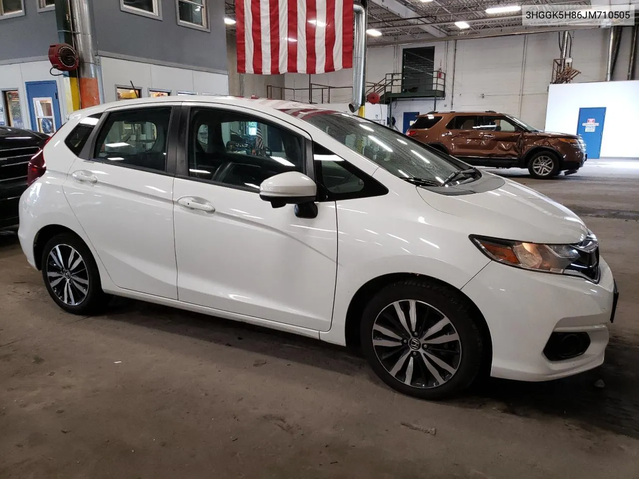 3HGGK5H86JM710505 2018 Honda Fit Ex