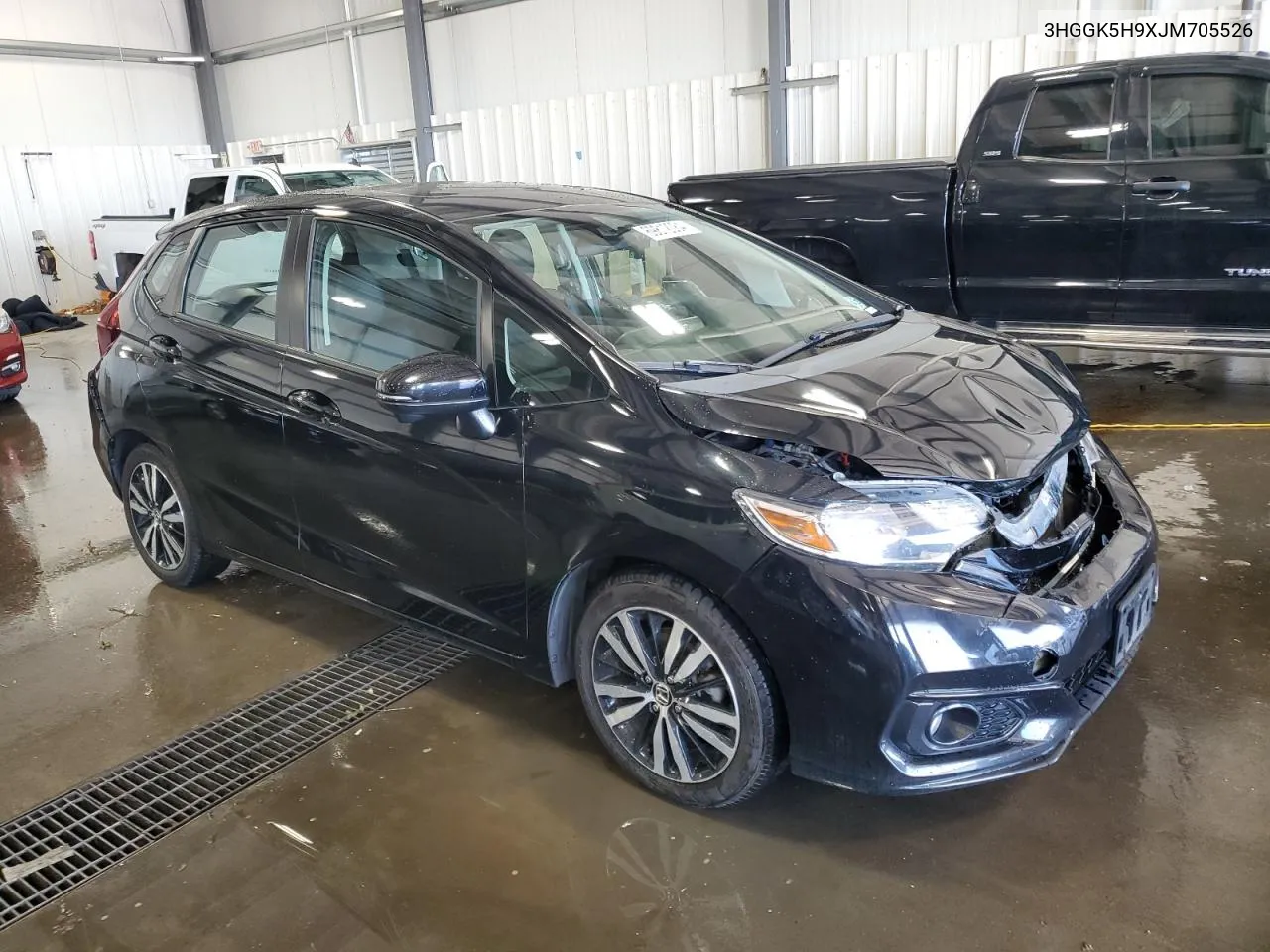 2018 Honda Fit Ex VIN: 3HGGK5H9XJM705526 Lot: 69812084