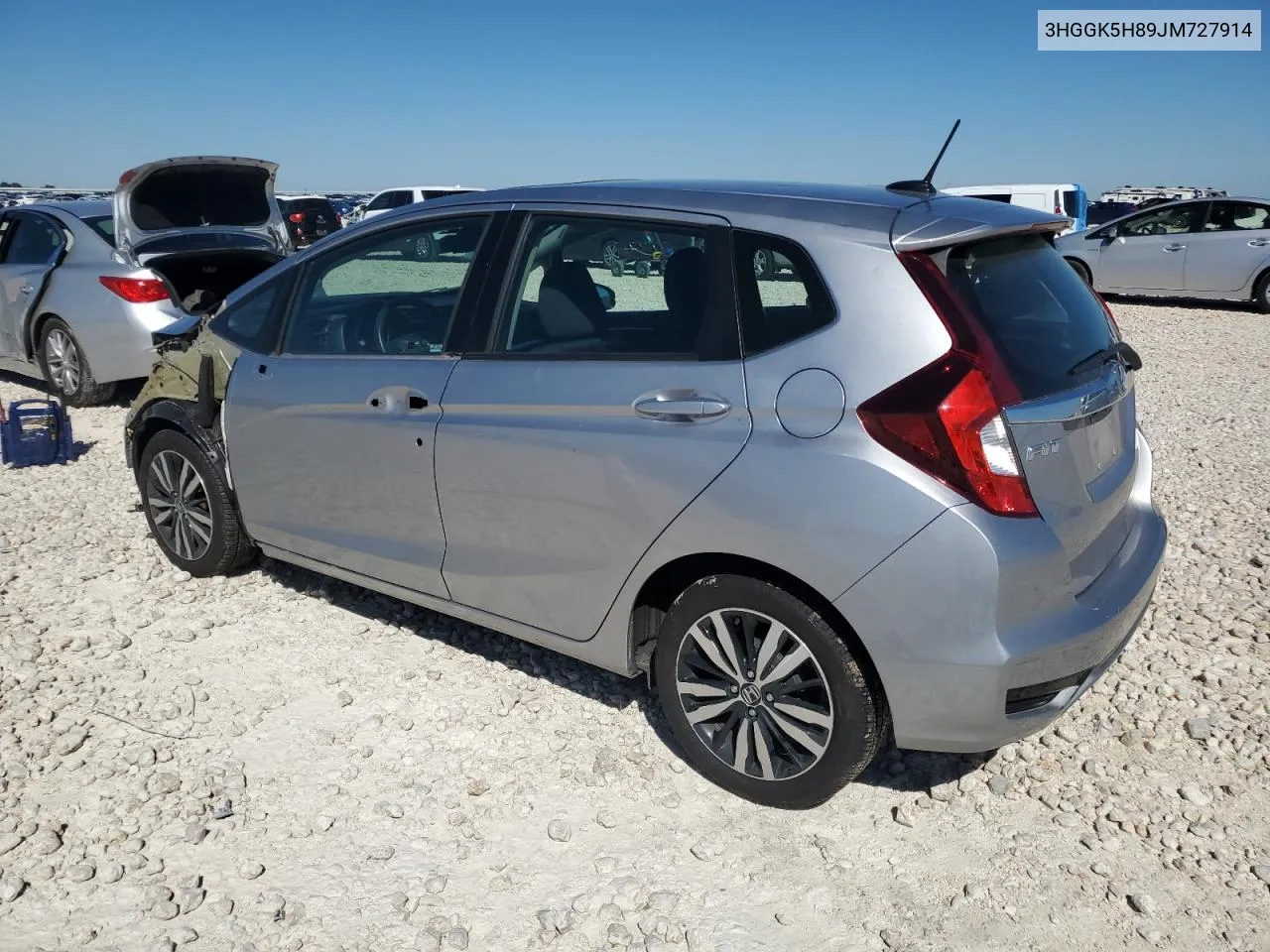 2018 Honda Fit Ex VIN: 3HGGK5H89JM727914 Lot: 69969944