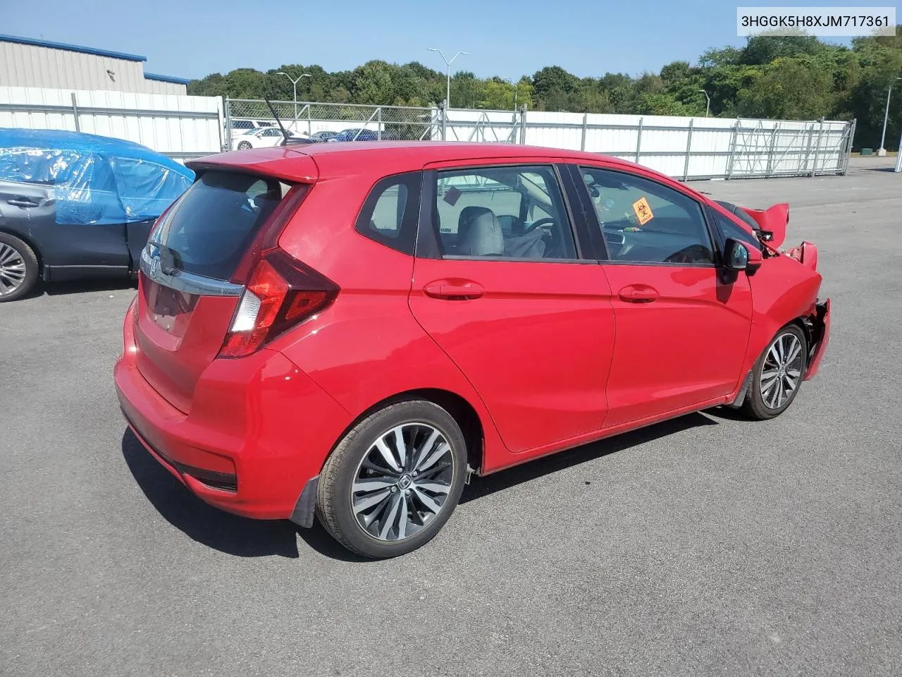 2018 Honda Fit Ex VIN: 3HGGK5H8XJM717361 Lot: 70415624