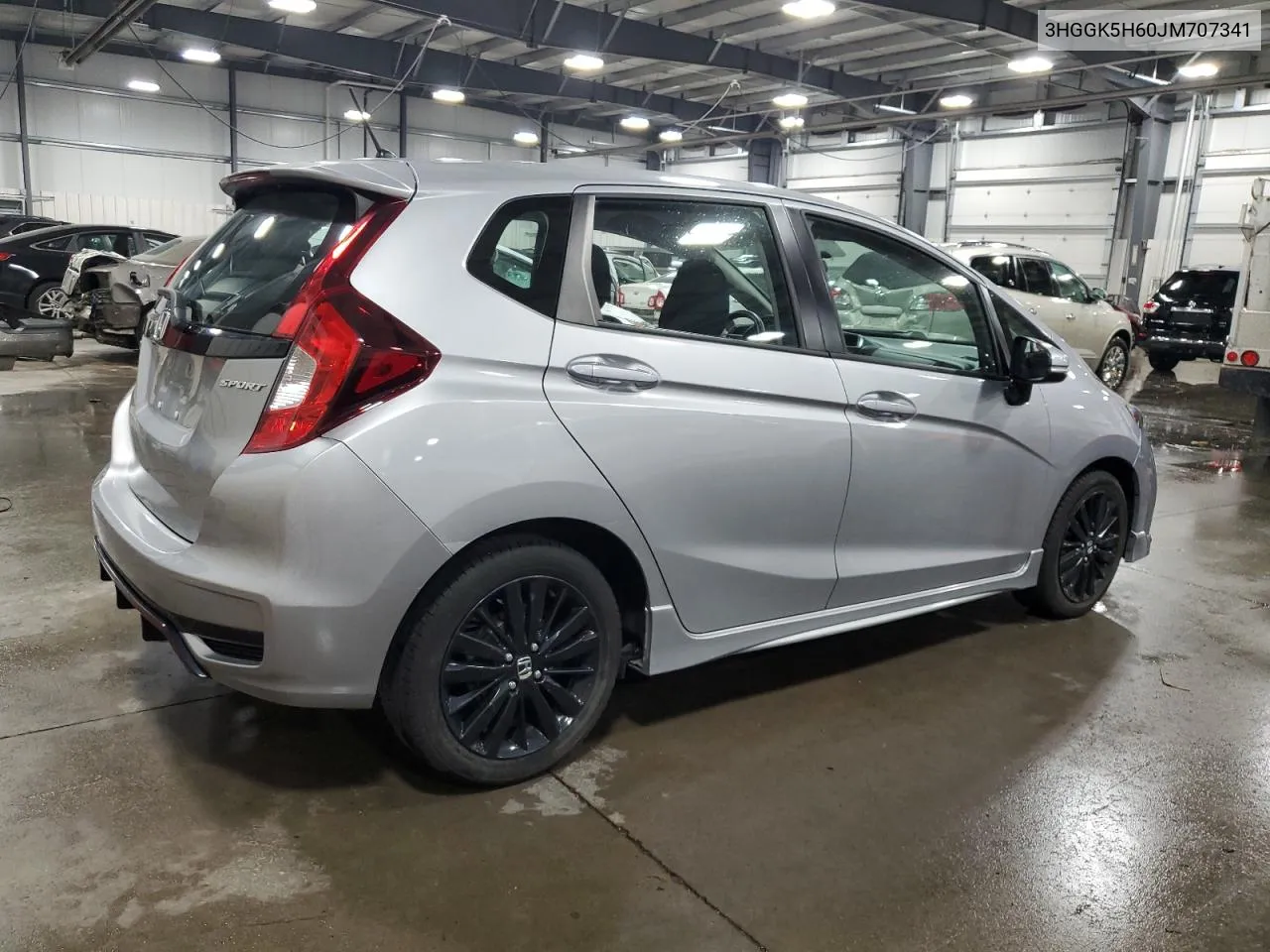 2018 Honda Fit Sport VIN: 3HGGK5H60JM707341 Lot: 70486734