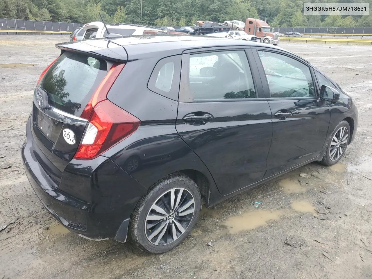 2018 Honda Fit Ex VIN: 3HGGK5H87JM718631 Lot: 71723754