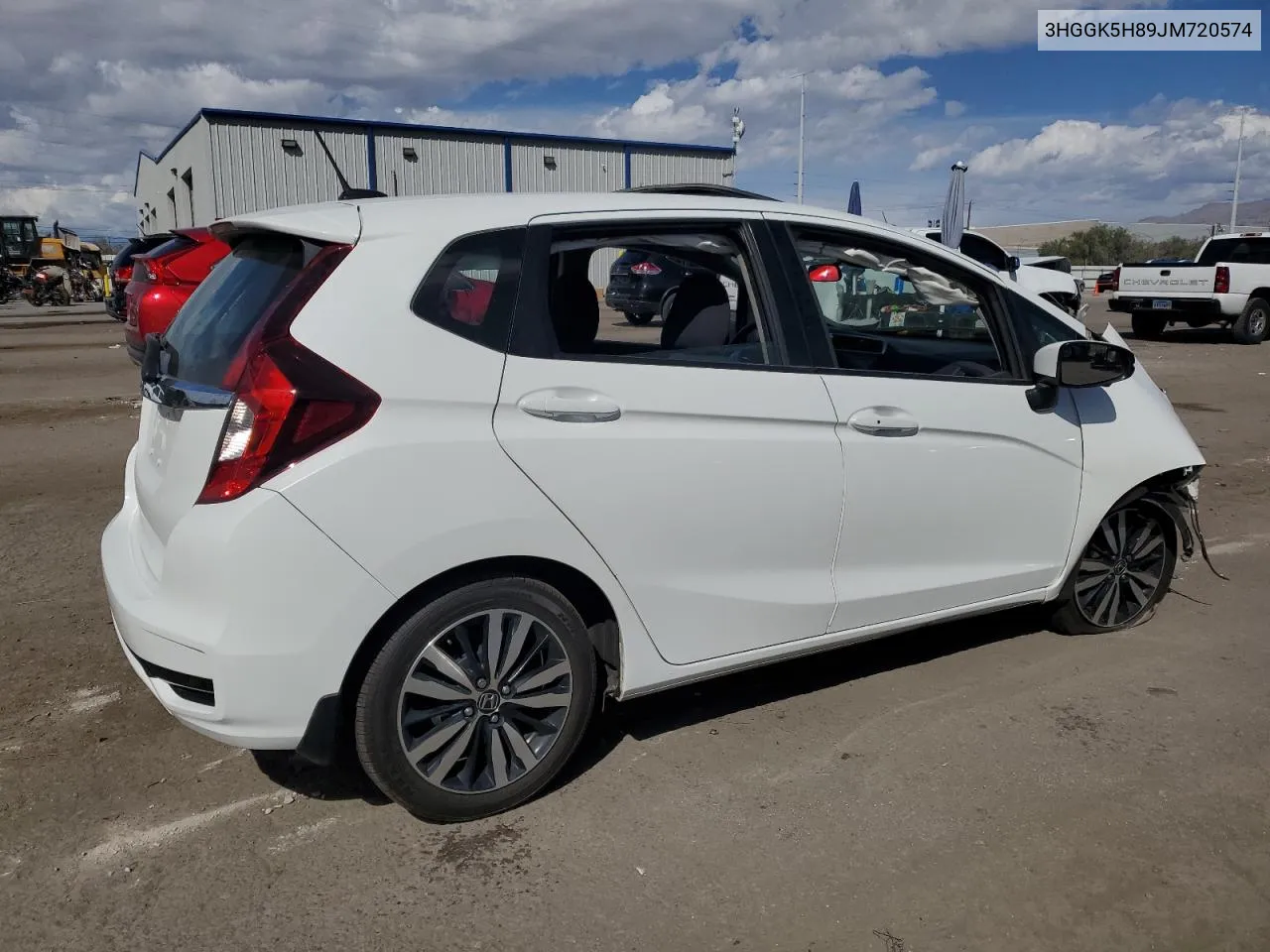 2018 Honda Fit Ex VIN: 3HGGK5H89JM720574 Lot: 72579434