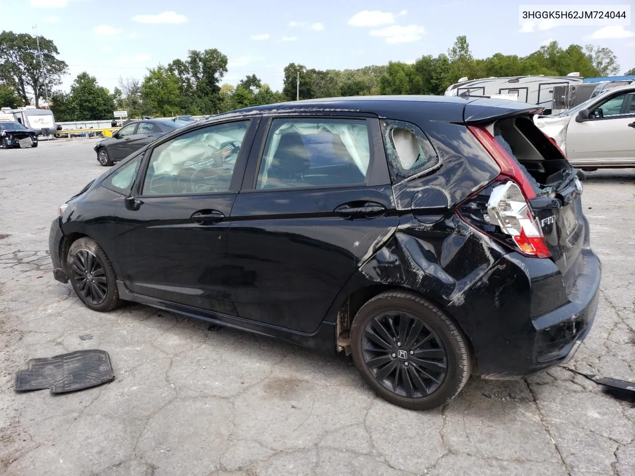 2018 Honda Fit Sport VIN: 3HGGK5H62JM724044 Lot: 73193654