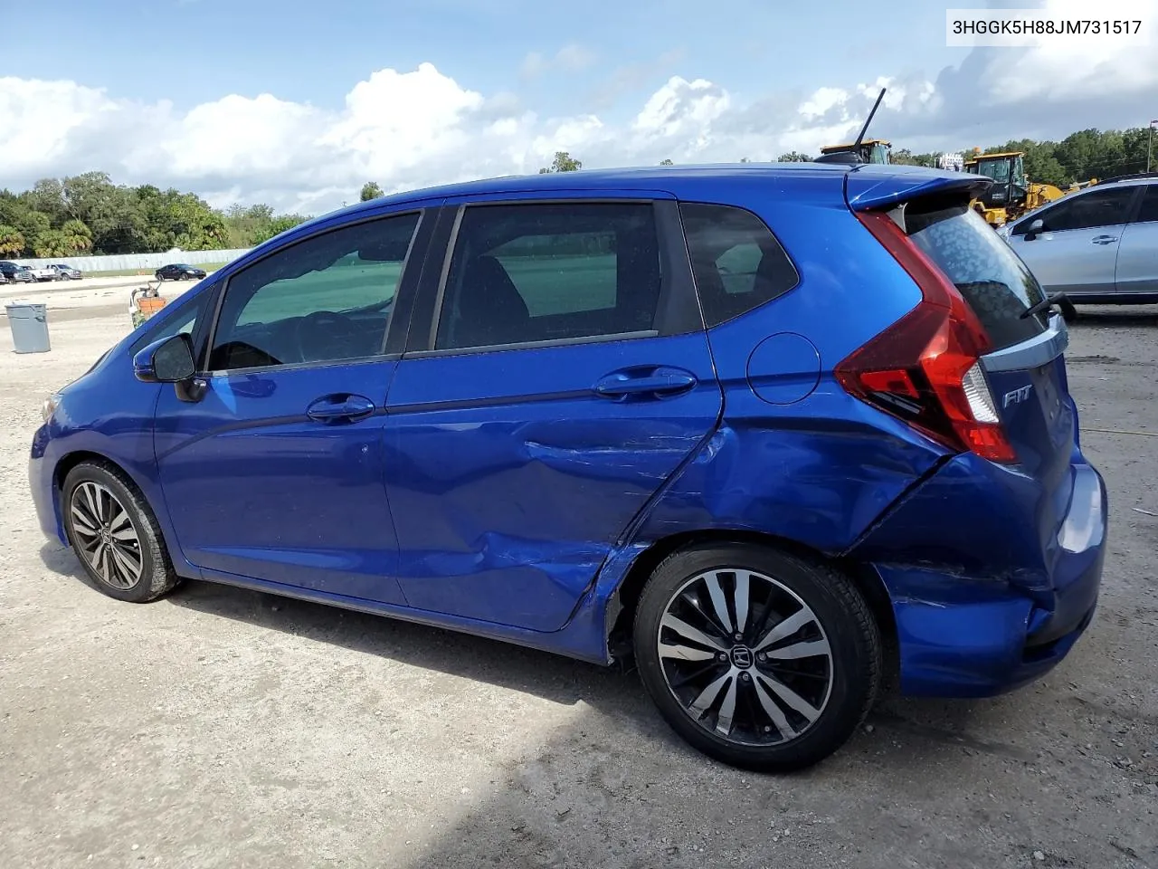 2018 Honda Fit Ex VIN: 3HGGK5H88JM731517 Lot: 73378824