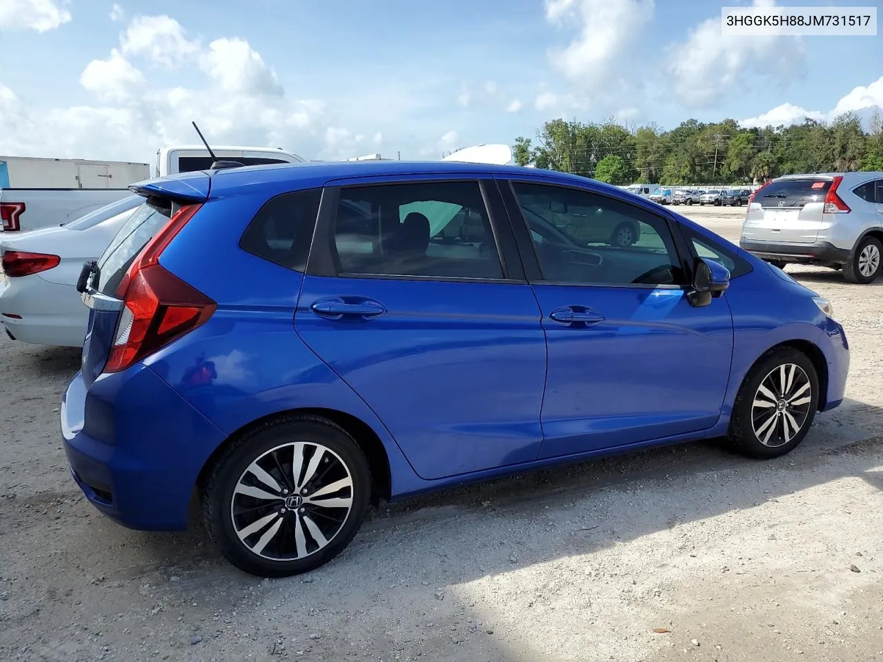 2018 Honda Fit Ex VIN: 3HGGK5H88JM731517 Lot: 73378824