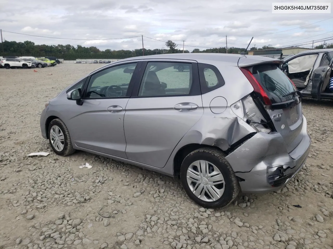 2018 Honda Fit Lx VIN: 3HGGK5H40JM735087 Lot: 73601734