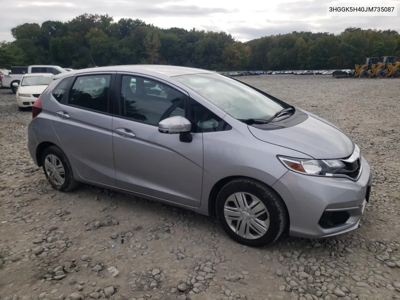 2018 Honda Fit Lx VIN: 3HGGK5H40JM735087 Lot: 73601734