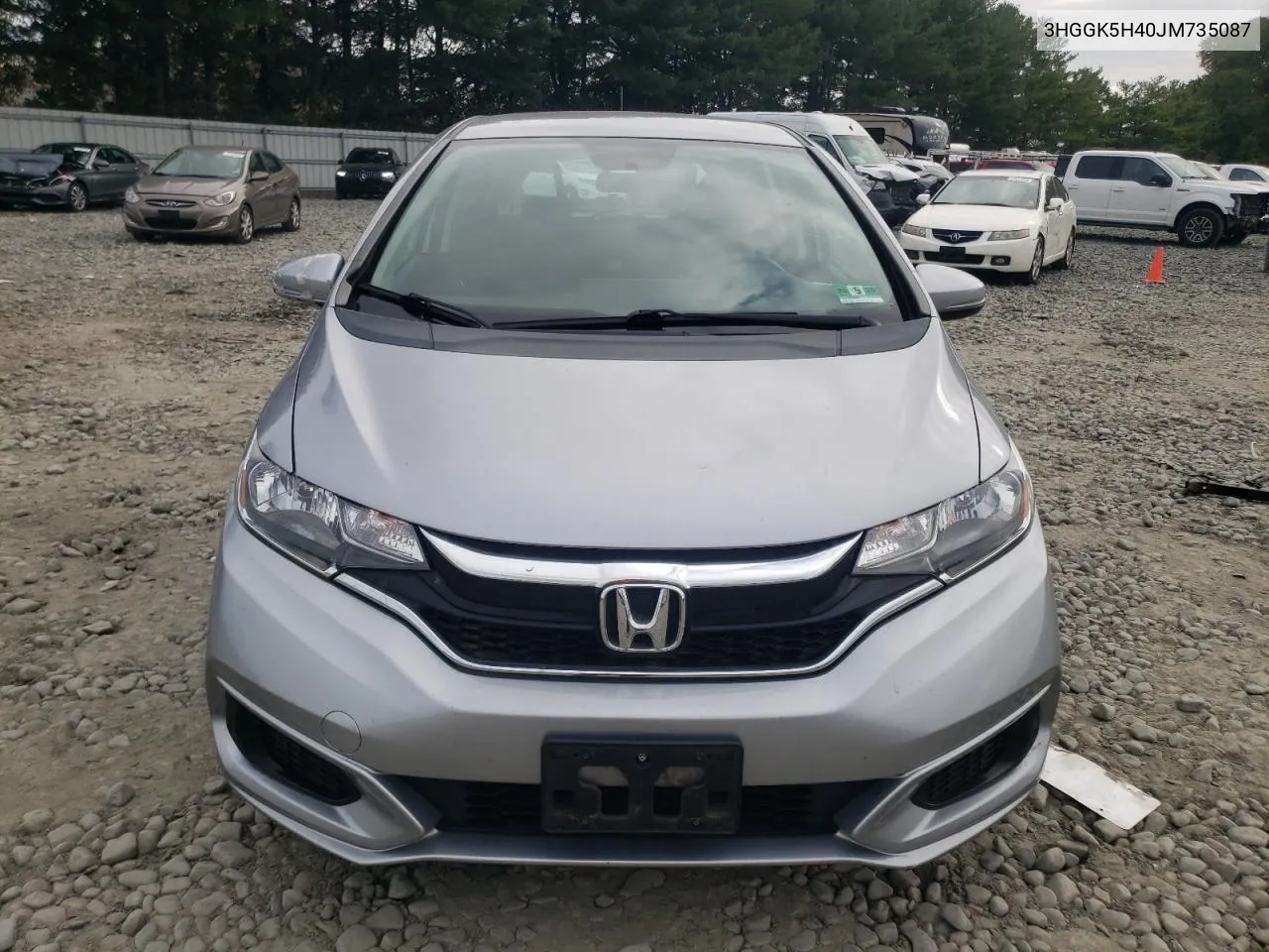 2018 Honda Fit Lx VIN: 3HGGK5H40JM735087 Lot: 73601734