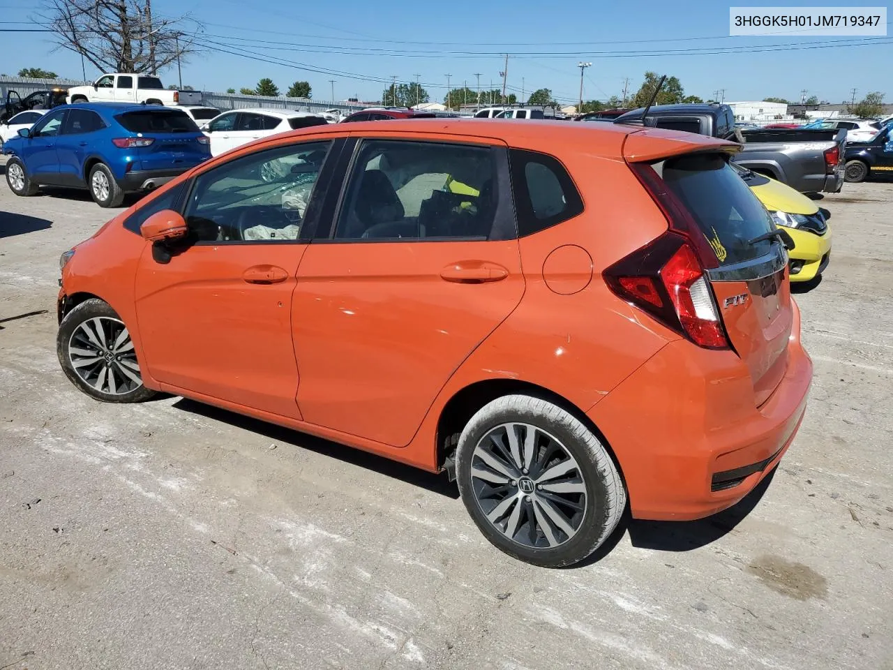 2018 Honda Fit Ex VIN: 3HGGK5H01JM719347 Lot: 73903504