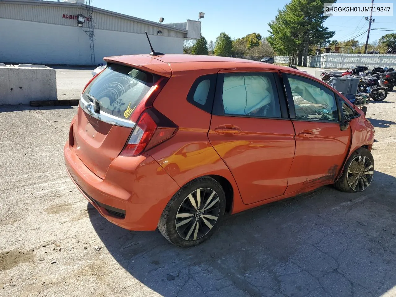 2018 Honda Fit Ex VIN: 3HGGK5H01JM719347 Lot: 73903504