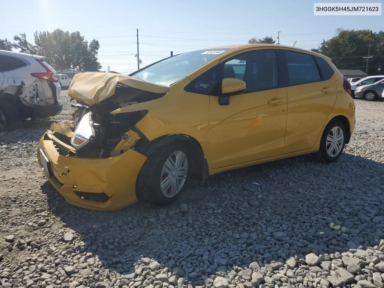 2018 Honda Fit Lx VIN: 3HGGK5H45JM721623 Lot: 74245194