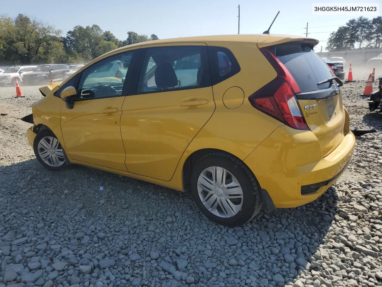 2018 Honda Fit Lx VIN: 3HGGK5H45JM721623 Lot: 74245194