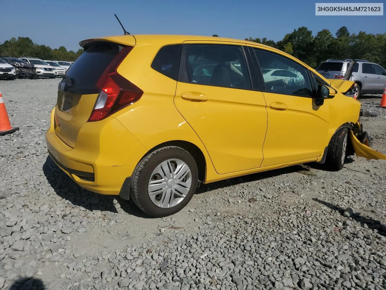 2018 Honda Fit Lx VIN: 3HGGK5H45JM721623 Lot: 74245194