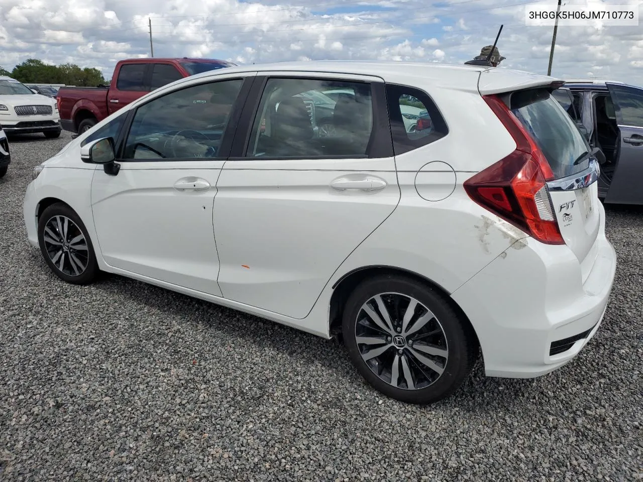 2018 Honda Fit Ex VIN: 3HGGK5H06JM710773 Lot: 74335294