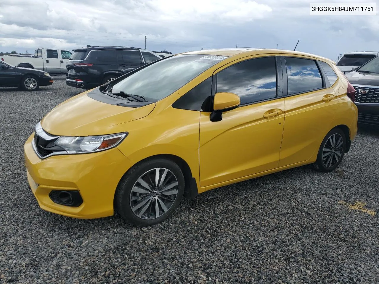 2018 Honda Fit Ex VIN: 3HGGK5H84JM711751 Lot: 74398884