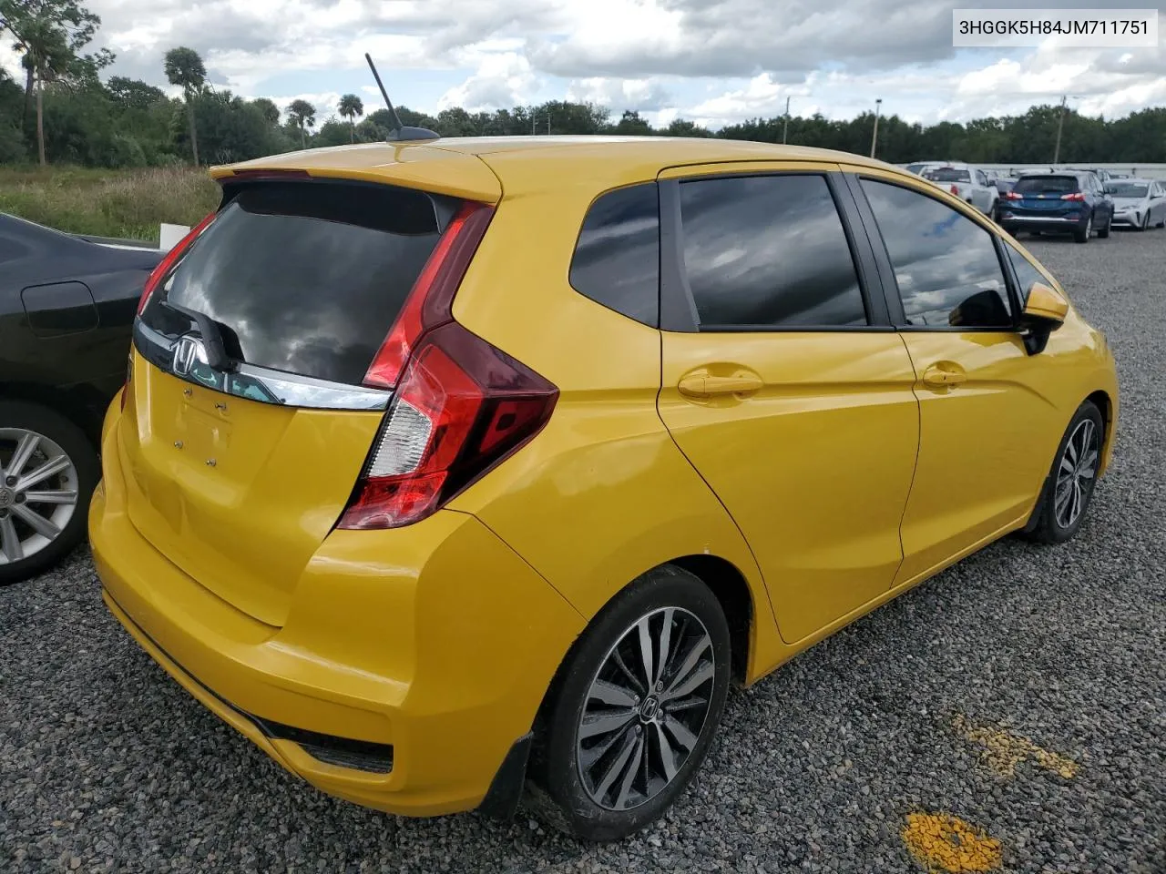 2018 Honda Fit Ex VIN: 3HGGK5H84JM711751 Lot: 74398884