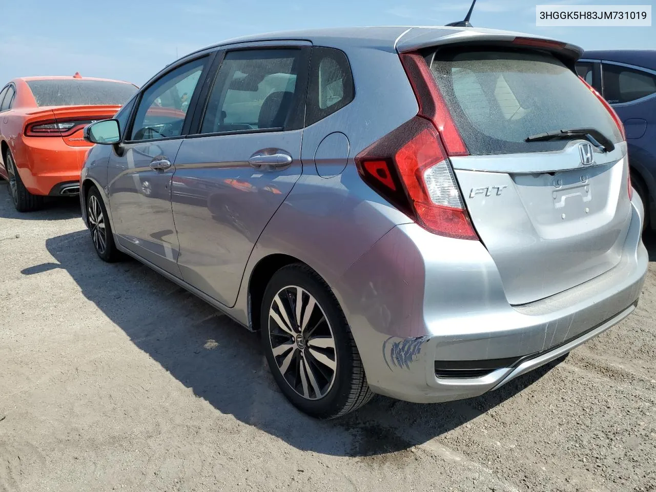 2018 Honda Fit Ex VIN: 3HGGK5H83JM731019 Lot: 74774914