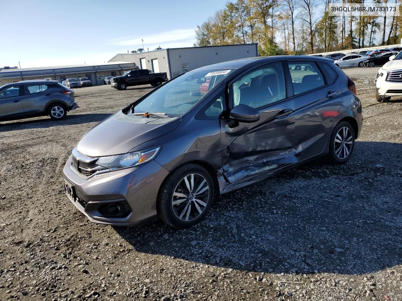 2018 Honda Fit VIN: 3HGQL5H8RJM733173 Lot: 75013894