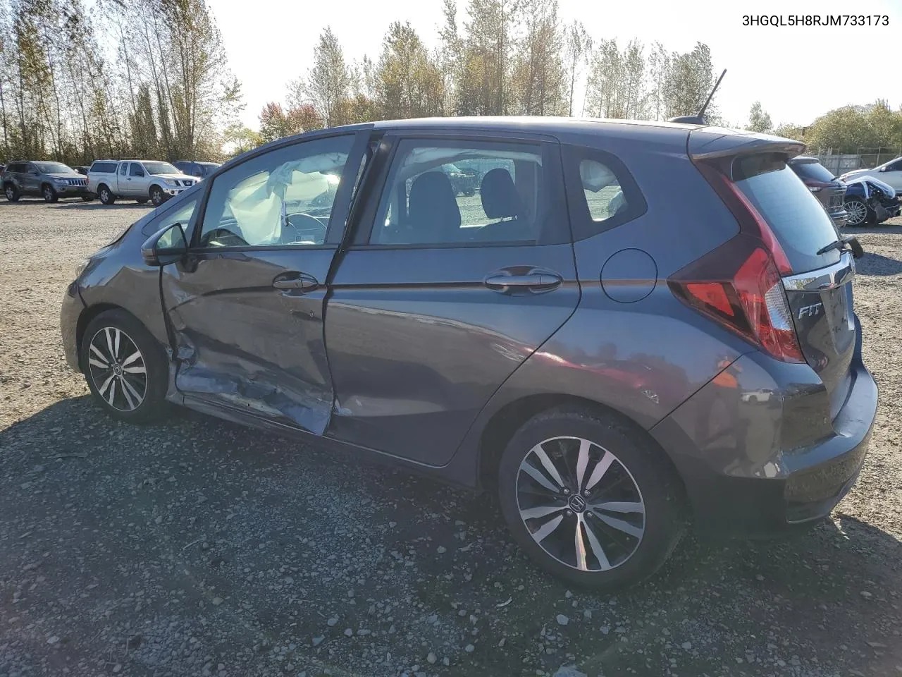 2018 Honda Fit VIN: 3HGQL5H8RJM733173 Lot: 75013894