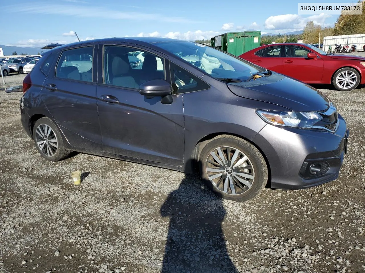 2018 Honda Fit VIN: 3HGQL5H8RJM733173 Lot: 75013894