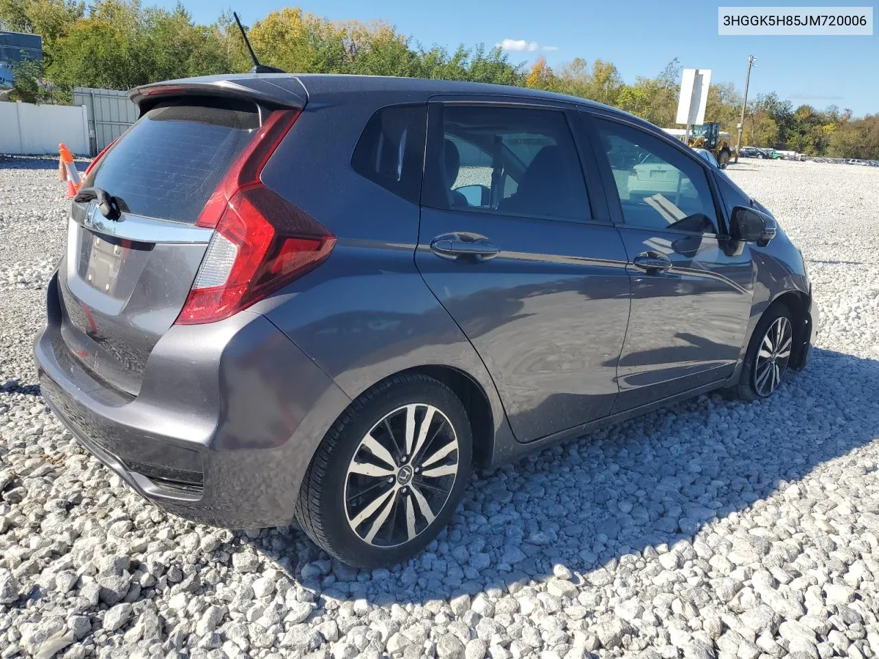 2018 Honda Fit Ex VIN: 3HGGK5H85JM720006 Lot: 75280554