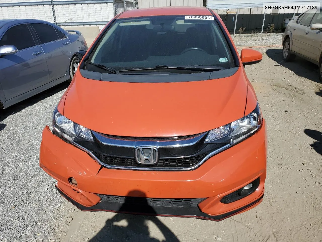 2018 Honda Fit Sport VIN: 3HGGK5H64JM717189 Lot: 76068804