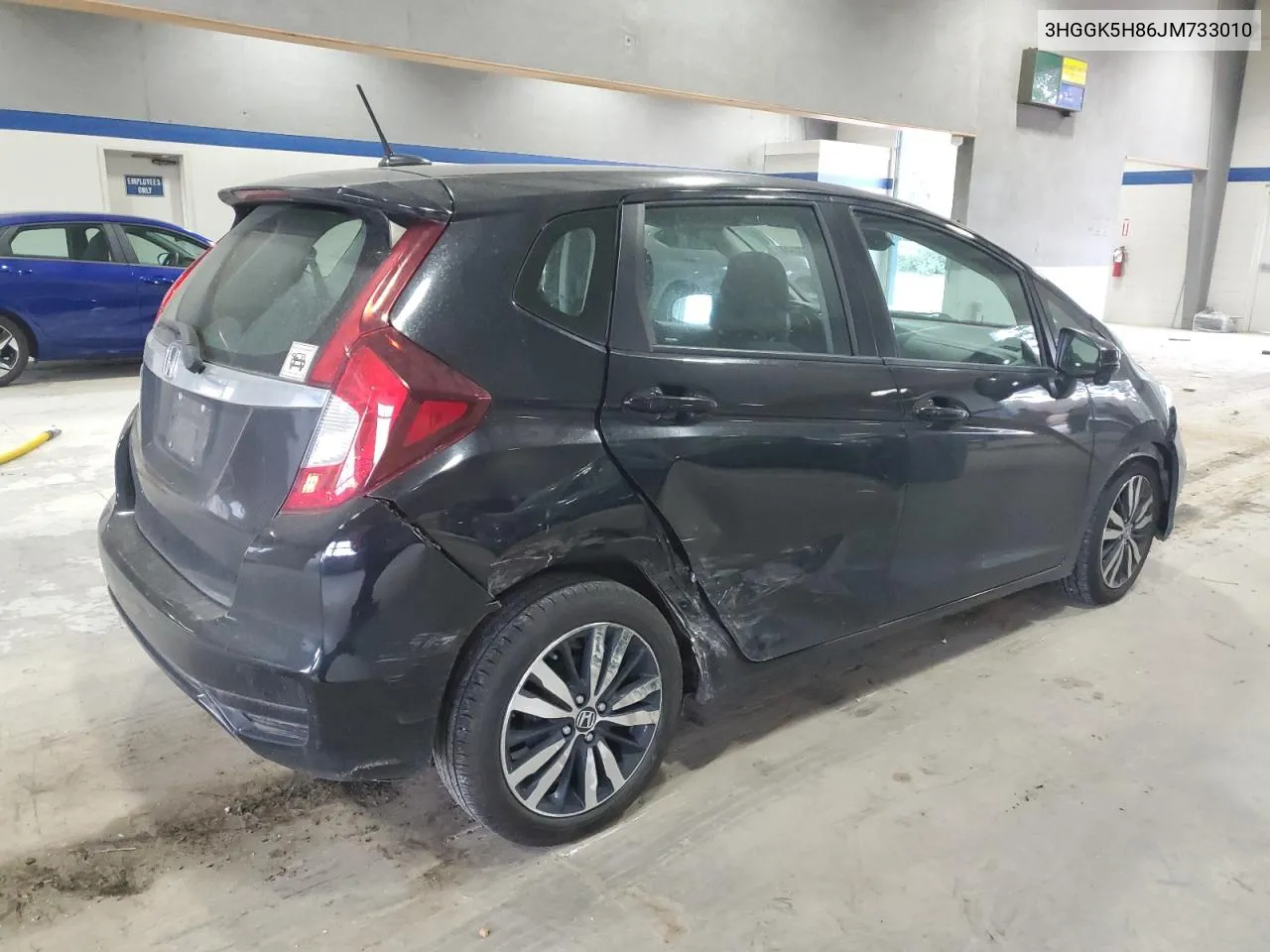 2018 Honda Fit Ex VIN: 3HGGK5H86JM733010 Lot: 76122244