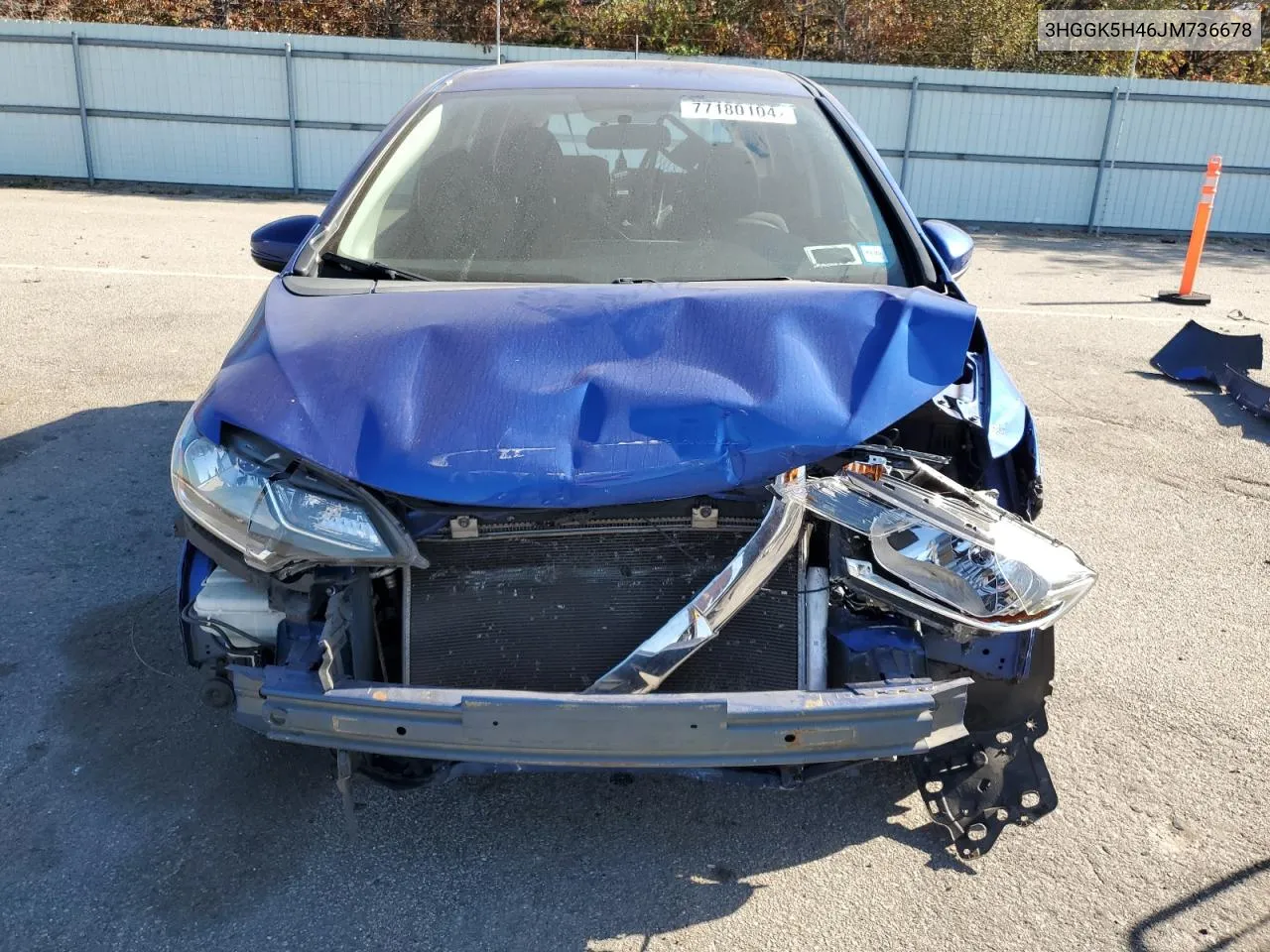 3HGGK5H46JM736678 2018 Honda Fit Lx