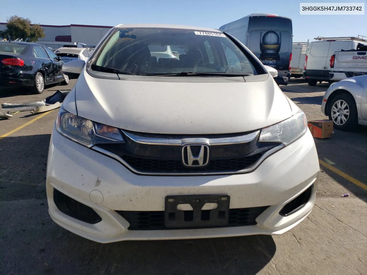 2018 Honda Fit Lx VIN: 3HGGK5H47JM733742 Lot: 77485164