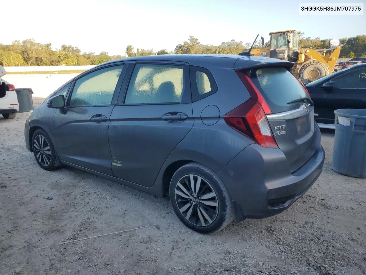 2018 Honda Fit Ex VIN: 3HGGK5H86JM707975 Lot: 77550524