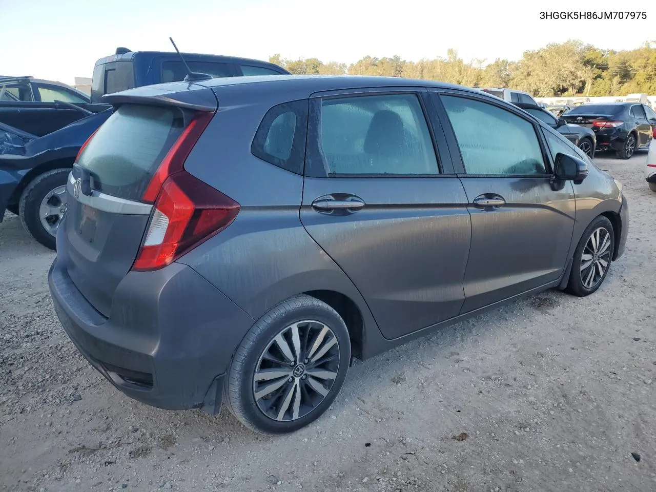 2018 Honda Fit Ex VIN: 3HGGK5H86JM707975 Lot: 77550524