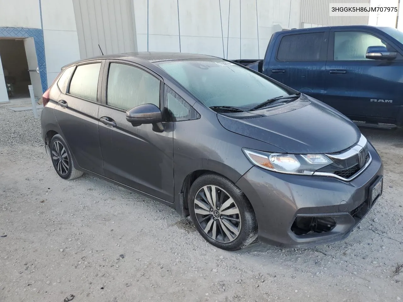 2018 Honda Fit Ex VIN: 3HGGK5H86JM707975 Lot: 77550524